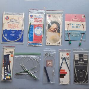 Vintage Knitting Needle Collection‎ Boye, Susan Bates & Penneys Aluminum Needles